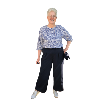 Beispiel Cullotte aus Stretch Twill